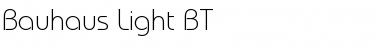 Bauhaus Lt BT Light Font