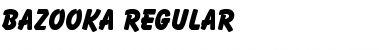 Bazooka Regular Font