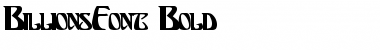 Download BillionsFont Font