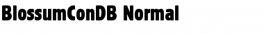 BlossumConDB Normal Font