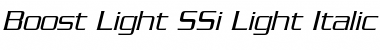 Download Boost Light SSi Font