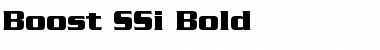 Boost SSi Bold Font