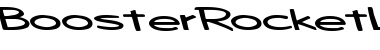 BoosterRocketLight83 Bold Font