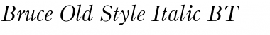 Download BruceOldStyle BT Font