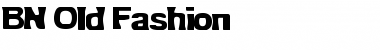 BN-Old Fashion Regular Font