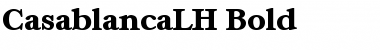 Download CasablancaLH Font