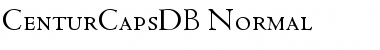 Download CenturCapsDB Font