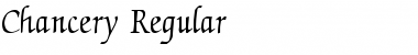 Chancery Regular Font