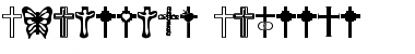 Christian Crosses Regular Font