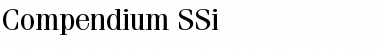 Download Compendium SSi Font