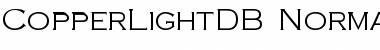 Download CopperLightDB Font