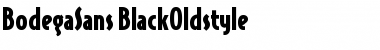 BodegaSans BlackOldstyle Font