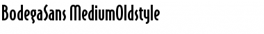 BodegaSansMediumOldstyle Regular Font