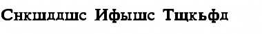 Cyrillic Basic Normal Font