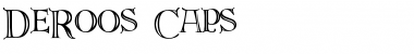 DeRoos Caps Font