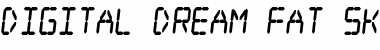 Digital dream Fat Skew Narrow Regular Font