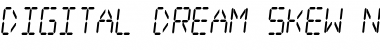 Download Digital dream Skew Narrow Font