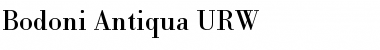 BodoniAntT Regular Font