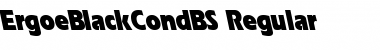 Download ErgoeBlackCondBS Font