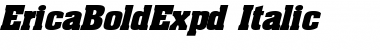 Download EricaBoldExpd Font