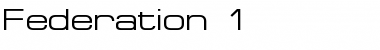 Federation Regular Font