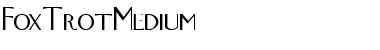 FoxTrotMedium Regular Font