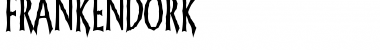 FrankenDork Regular Font
