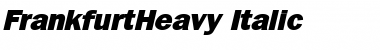 Download FrankfurtHeavy Font