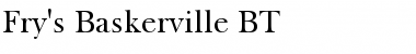 FrysBaskerville BT Roman Font