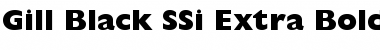 Download Gill Black SSi Font