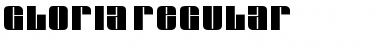 GLORIA Regular Font