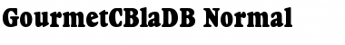 Download GourmetCBlaDB Font