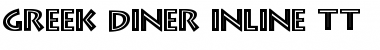 Greek Diner Inline TT Regular Font