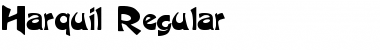 Harquil Regular Font