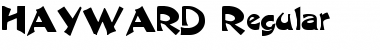 HAYWARD Regular Font