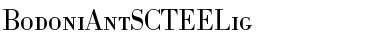 BodoniAntSCTEELig Regular Font