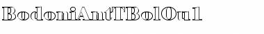 BodoniAntTBolOu1 Regular Font