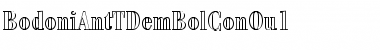 Download BodoniAntTDemBolConOu1 Font