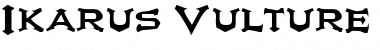 Ikarus Vulture Regular Font