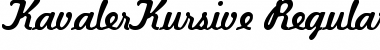 Download KavalerKursive Font