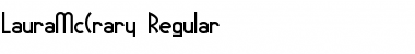 LauraMcCrary Regular Font