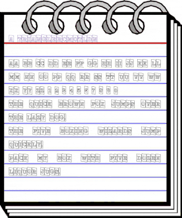 a_TrianglerCmOtlDn Regular animated font preview