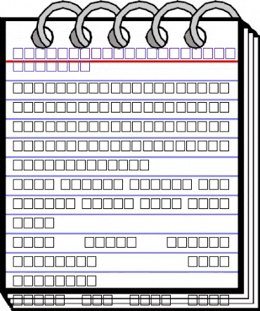 CarrElectricDingbats Regular animated font preview