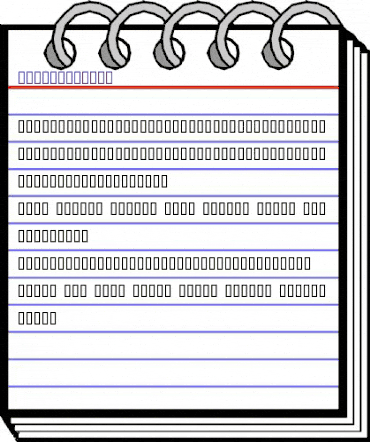 DJ MorseCode Regular animated font preview