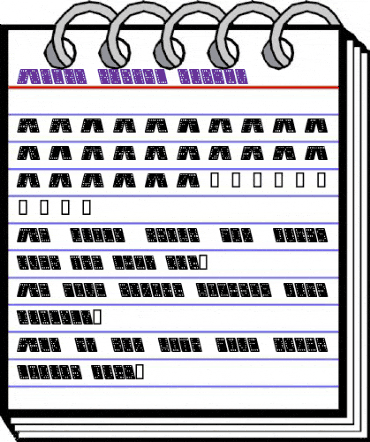 Domino normal kursiv Regular animated font preview