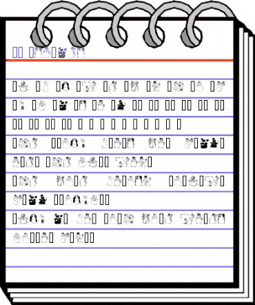GE Snowmen Regular animated font preview