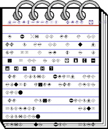 InterstatePi-Three Regular animated font preview