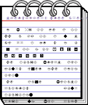 Interstate Pi Three Regular animated font preview