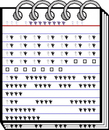 JLR Alphabata BOO! Regular animated font preview
