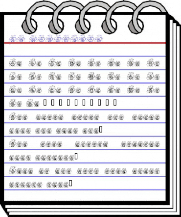 KG PATCHBEAR Regular animated font preview